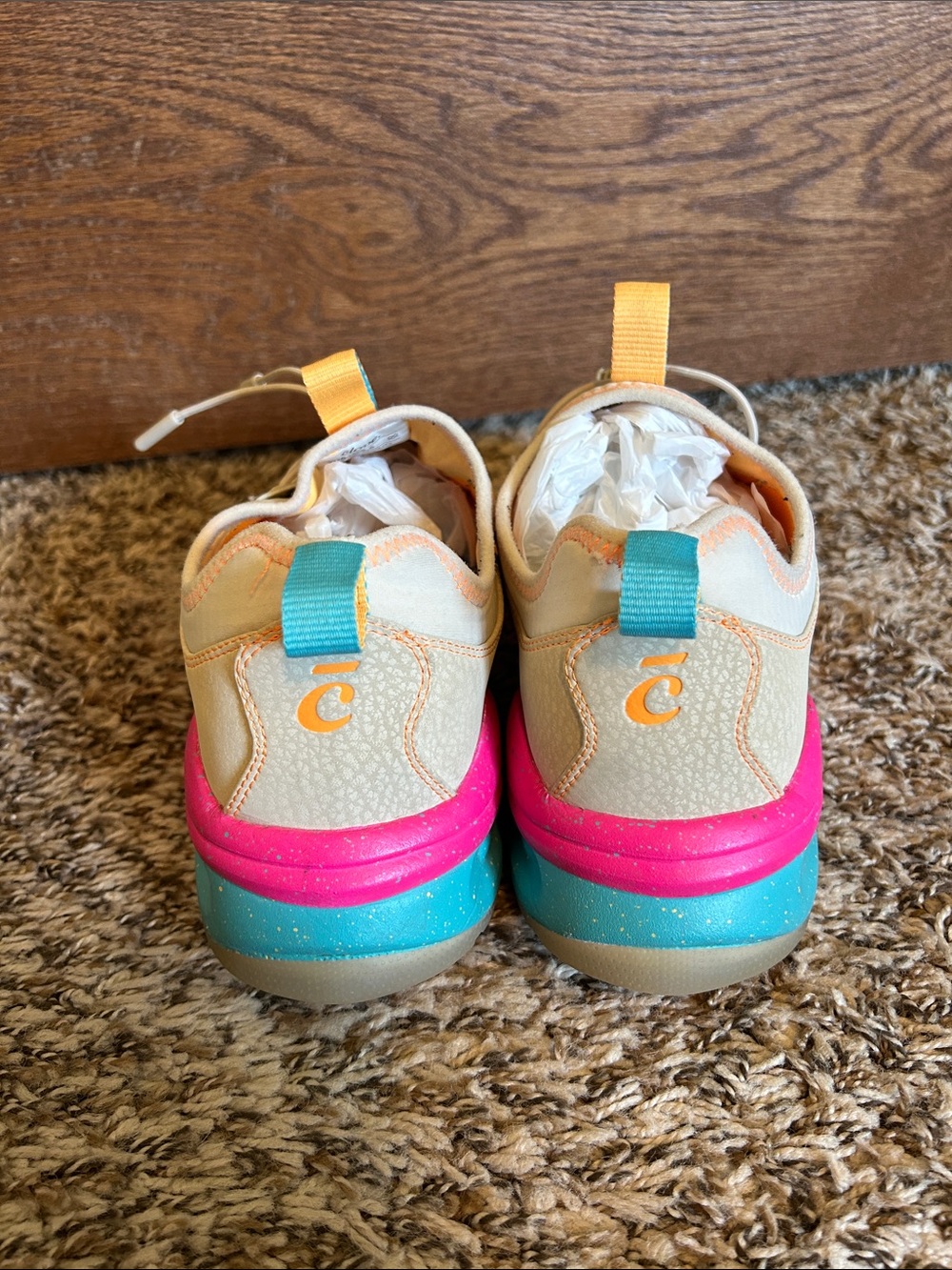 Clove Nursing Shoes Sneakers Rainbow Sole Healthcare Work 10 - Picture 6 of 8